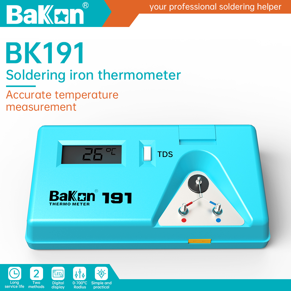 Soldering Iron Temperature Probe - Bakon BK191 مقياس حرارة اختبار طرف