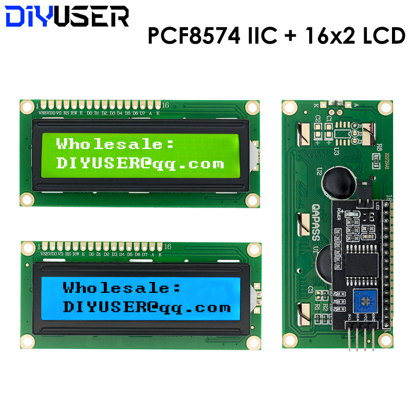 Lcd 1602 - وحدة شاشة LCD1602 1602 زرقاء /