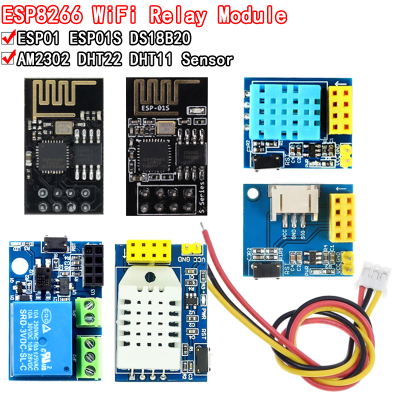 Dht11 - ESP8266 5 فولت واي فاي وحدة