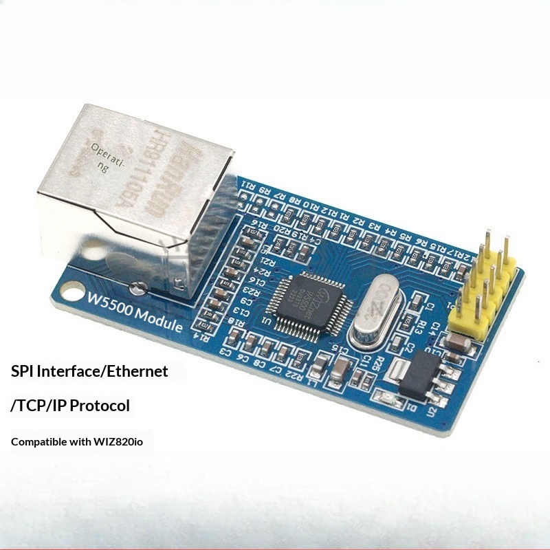 Ethernet W5500 - وحدة شبكة إيثرنت W5500، واجهة SPI