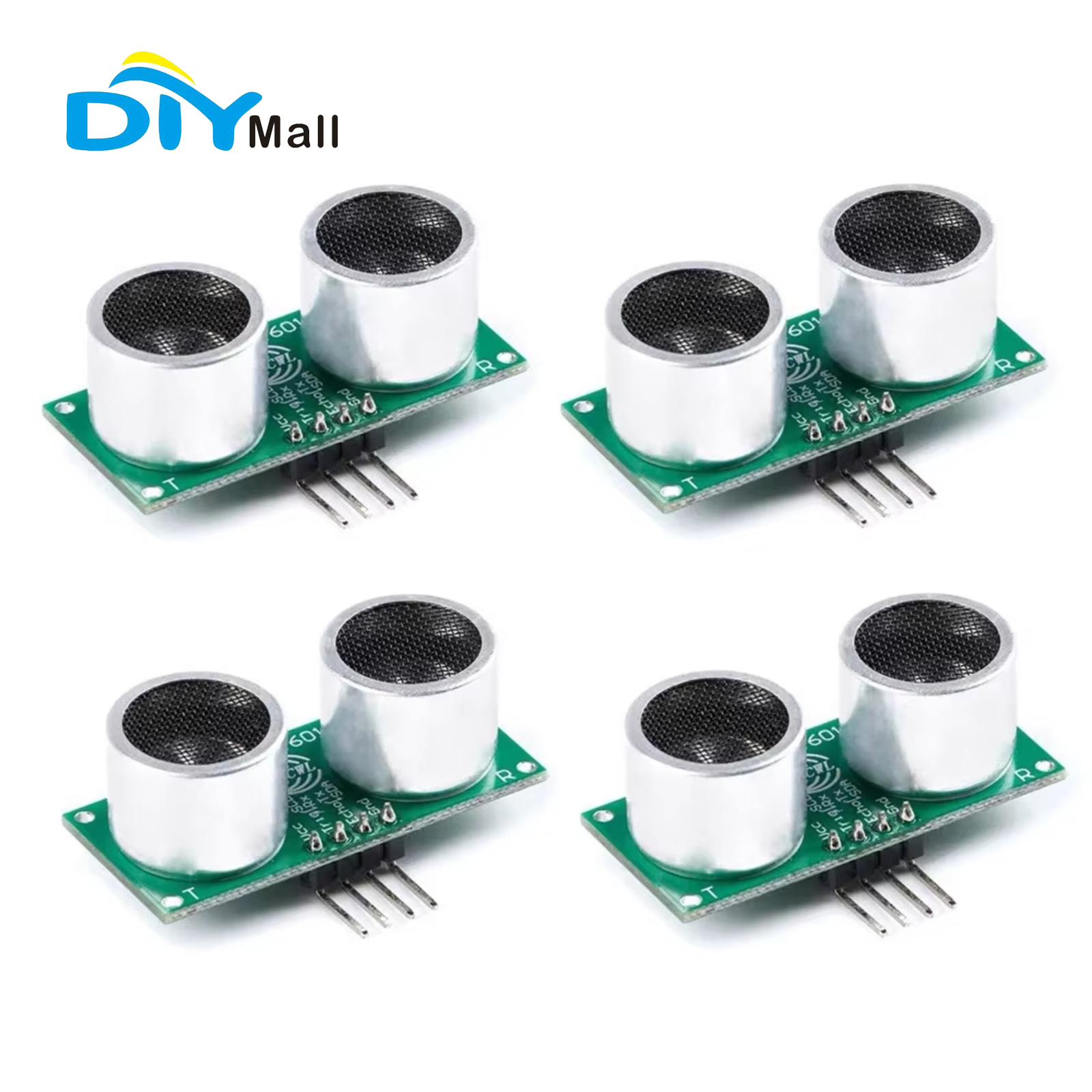 Ultrasonic Sensor Hc-Sr04 - مستشعر المسافة بالموجات فوق الصوتية DIYmall