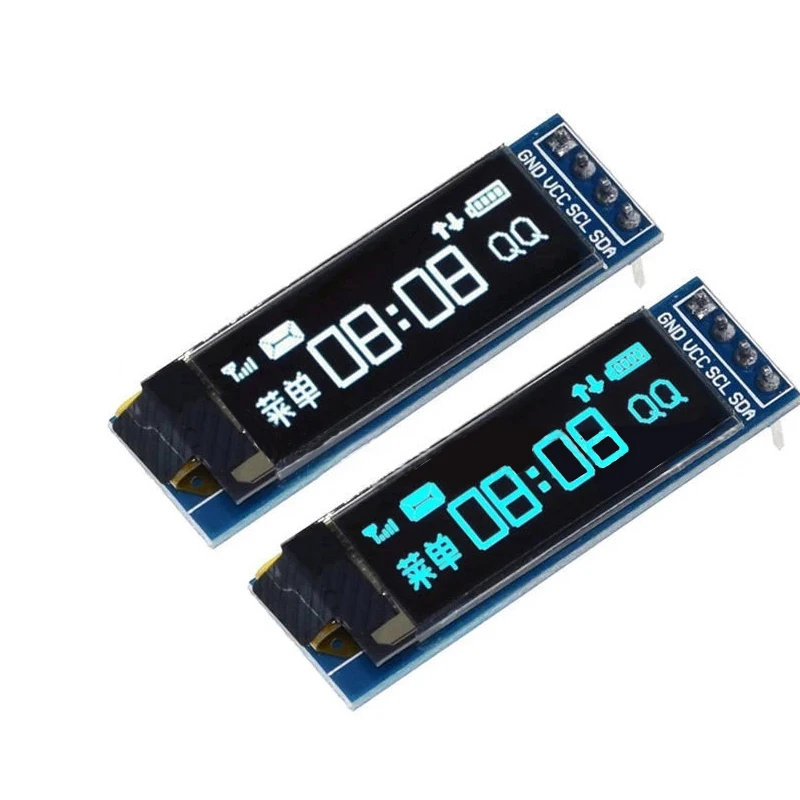 Ssd1306 - وحدة عرض OLED I2C مقاس 0.91
