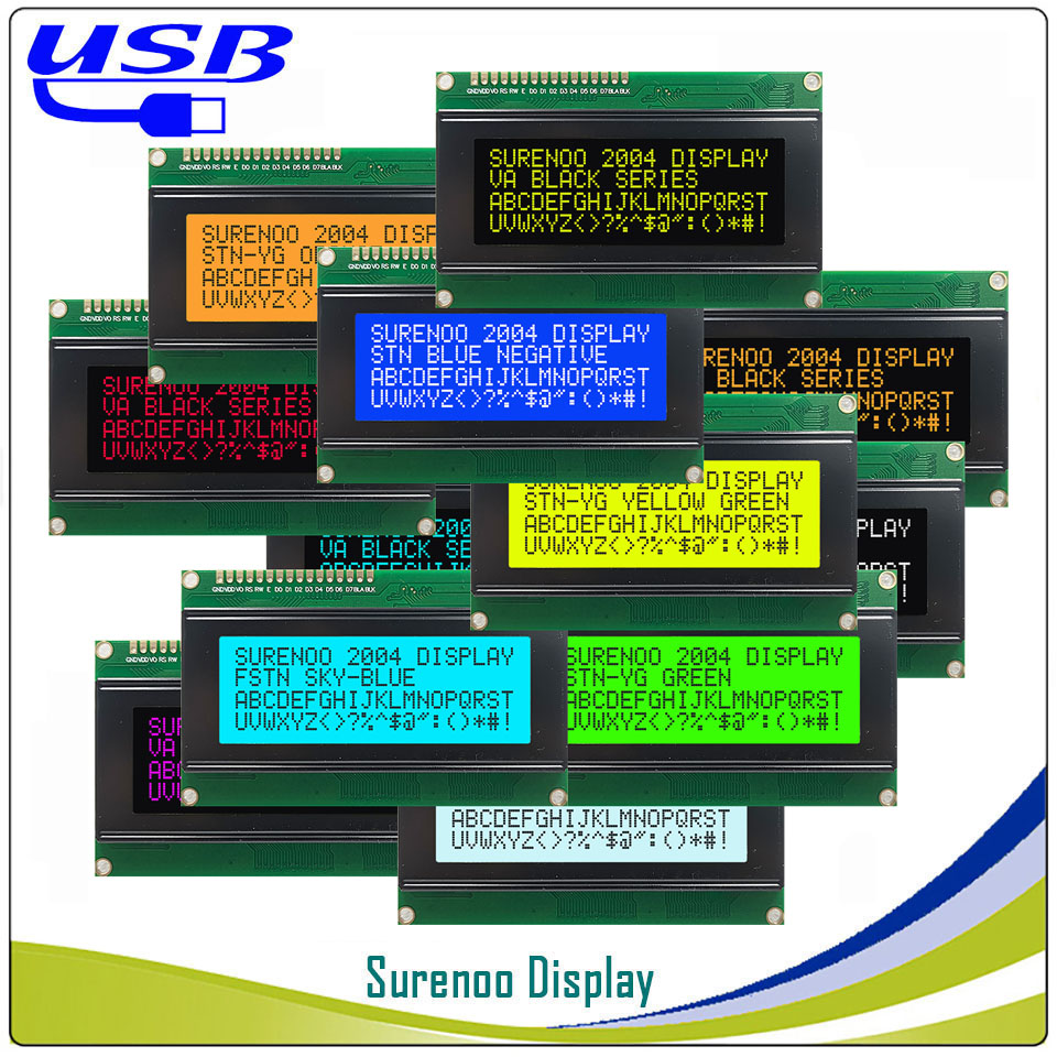Lcd 1602 - شاشة عرض LCD Surenoo LCD2USB USB