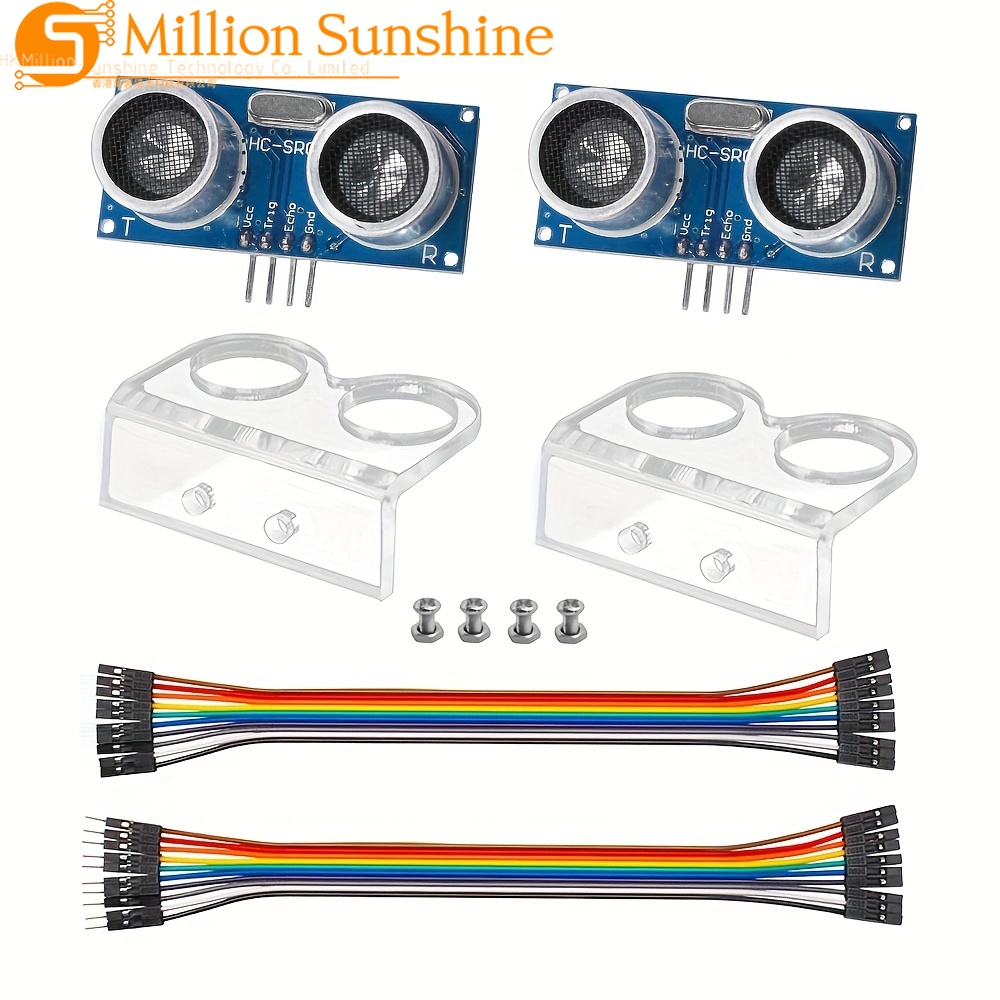 Ultrasonic Sensor Hc-Sr04 - قطعتان من وحدة استشعار الموجات فوق