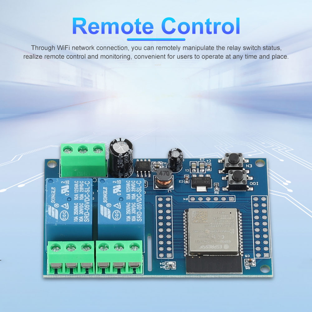 Relay Module 1 Channel - ESP32 WIFI بلوتوث متوافق BLE وحدة