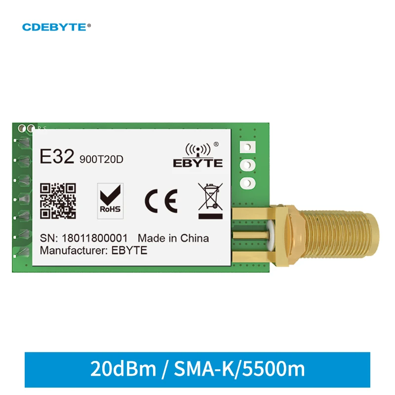 Lora Sx1278 - وحدة إرسال واستقبال لاسلكية Ebyte ،