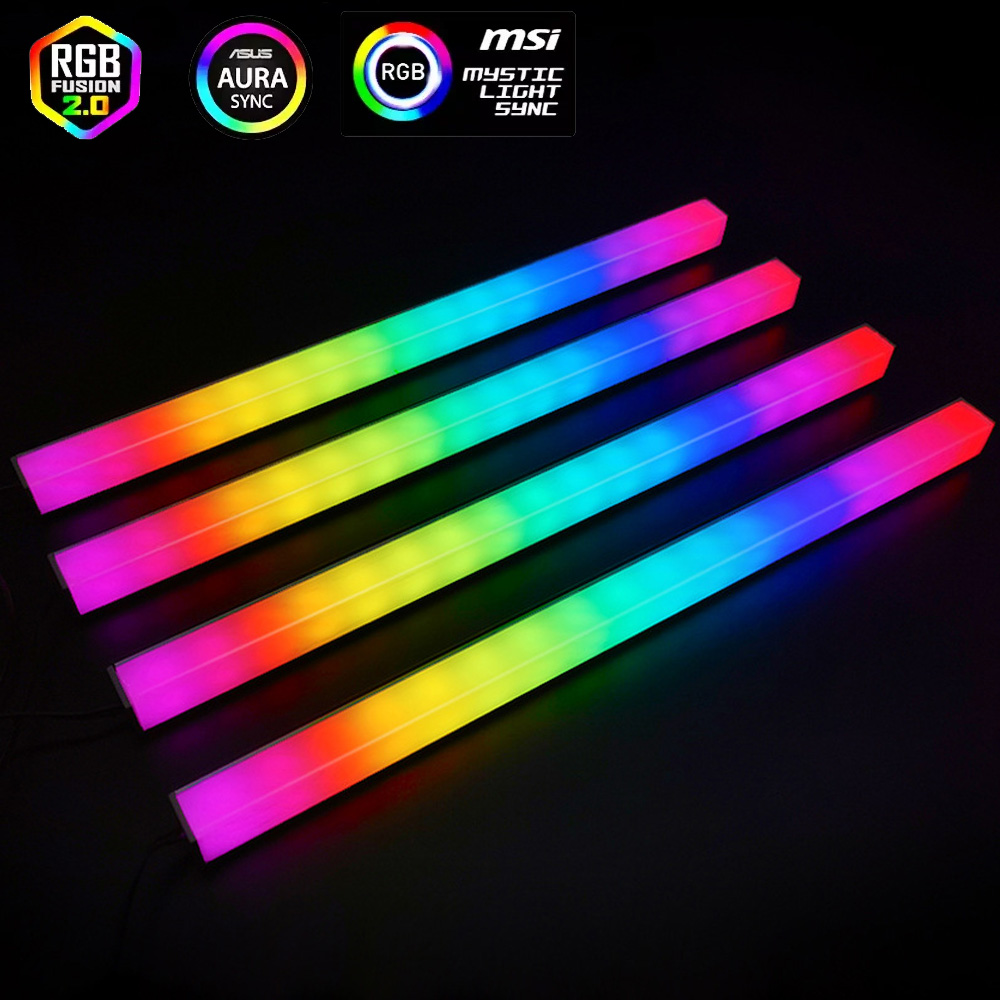 Ws2812B - شريط إضاءة LED مغناطيسي قابل للبرمجة