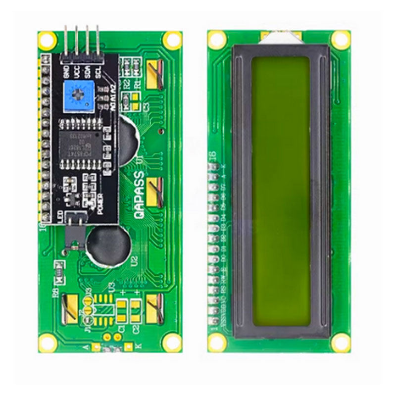 وحدة LCD1602A شاشة زرقاء/أخضر  - مراجعة Lcd 1602 وسعره