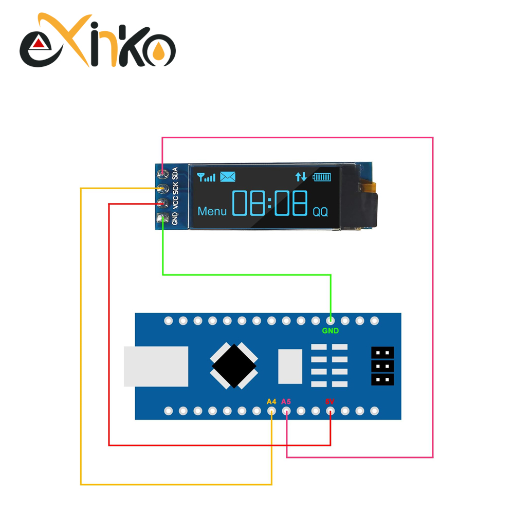 1-10 قطع وحدة عرض OLED مقاس 0. - مراجعة Ssd1306 وسعره