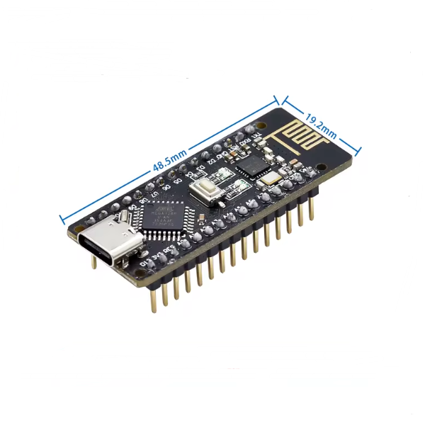وحدة RF-Nano المتوافقة مع ATME - مراجعة Nrf24L01 وسعره