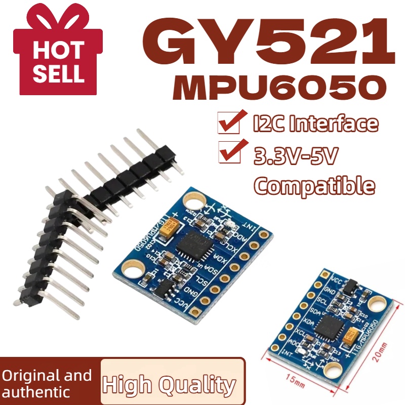 1/5/10 قطعة GY521 GY-521 MPU60 - مراجعة Mpu6050 وسعره