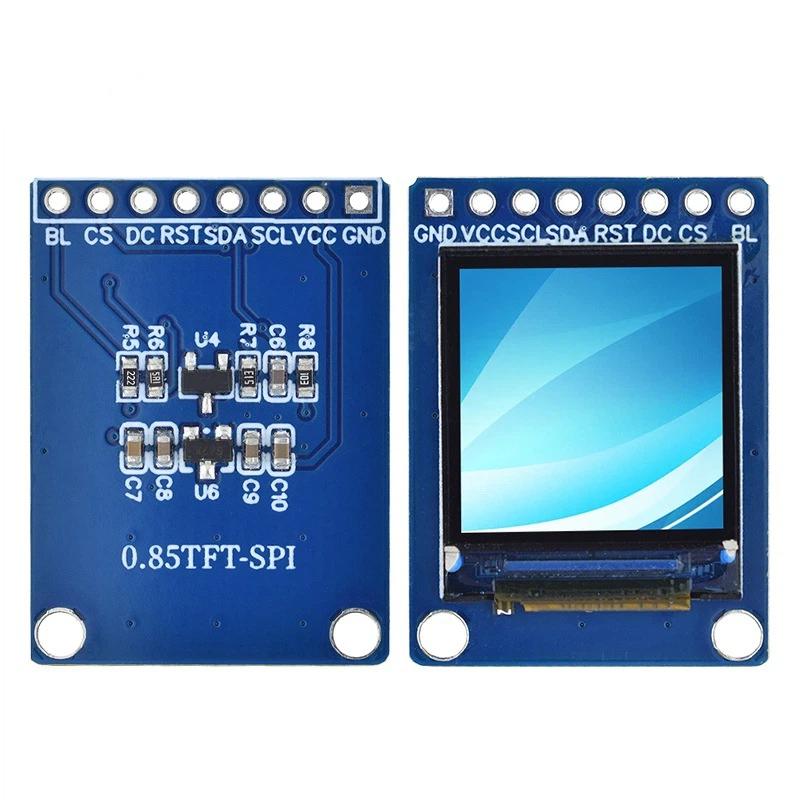 شاشة ESP32 TFT مقاس 0.85 بوصة  - مراجعة Tft Display 2.4 وسعره