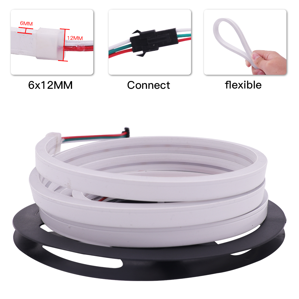 5 فولت WS2812B RGB النيون ضوء  - مراجعة Ws2812B Strip 5V وسعره