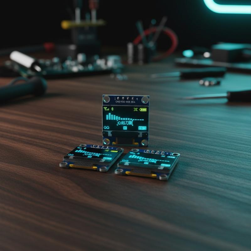 شاشة OLED بحجم 0.96 بوصة ودقة  - مراجعة Ssd1306 وسعره