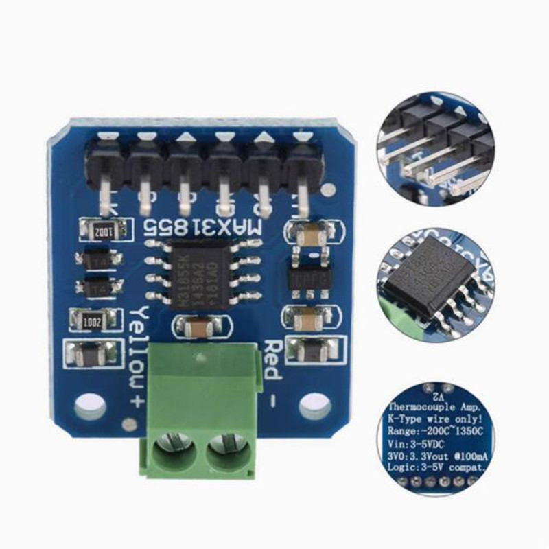 1 قطعة أو 5 قطع لوحة توصيل حرا - مراجعة Thermocouple Module K Type وسعره