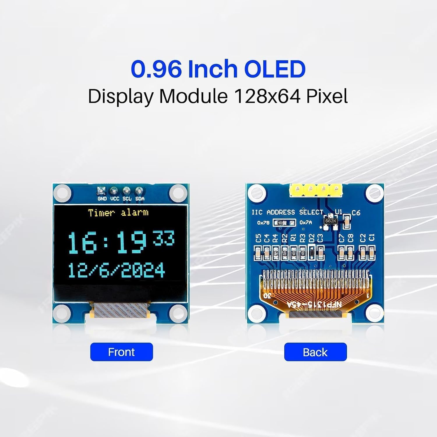 3 قطع شاشة عرض OLED مقاس 0.96  - مراجعة Ssd1306 وسعره