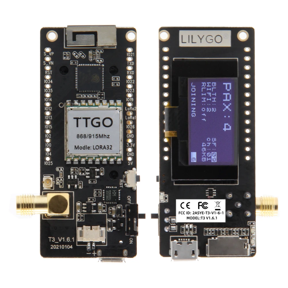 ليليجو ®   TTGO LoRa32 V2.1_1. - مراجعة Sd Card Module وسعره