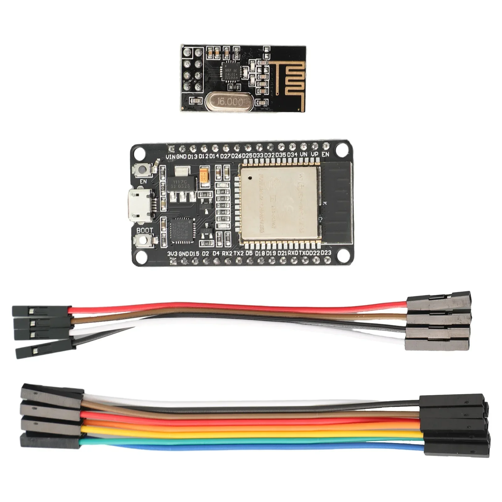 ESP32+NRF24L01+كابل DTU لمجموع - مراجعة Nrf24L01 وسعره