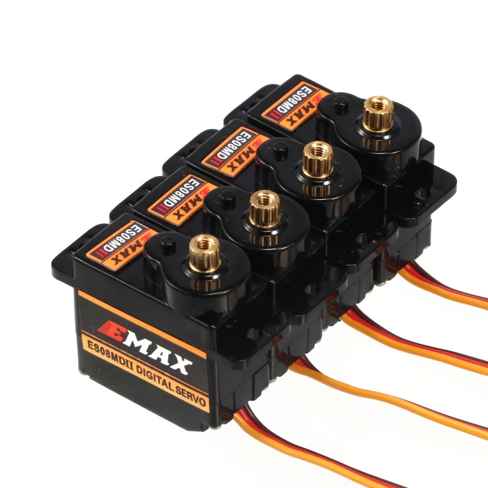 سيرفو رقمي EMAX ES08MDII ES08M - مراجعة Servo Sg90 وسعره