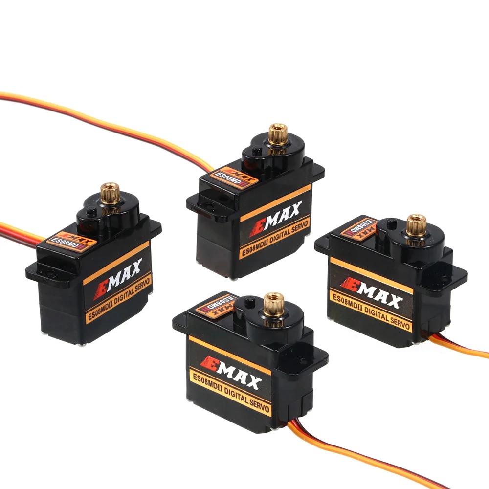 سيرفو رقمي EMAX ES08MDII ES08M - مراجعة Servo Sg90 وسعره
