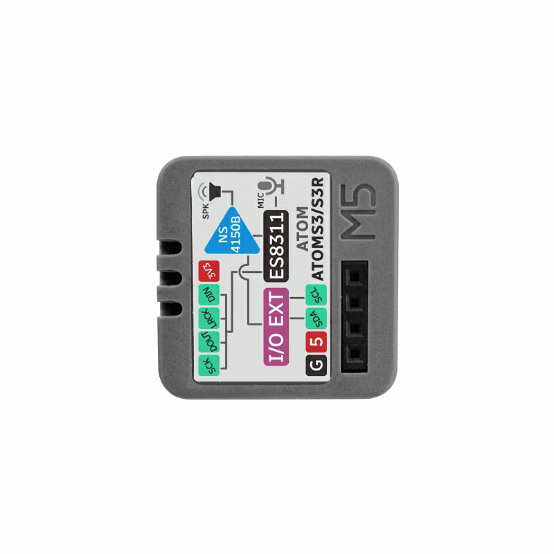 وحدة M5Stack Atomic Voice Base - مراجعة Microphone Module وسعره