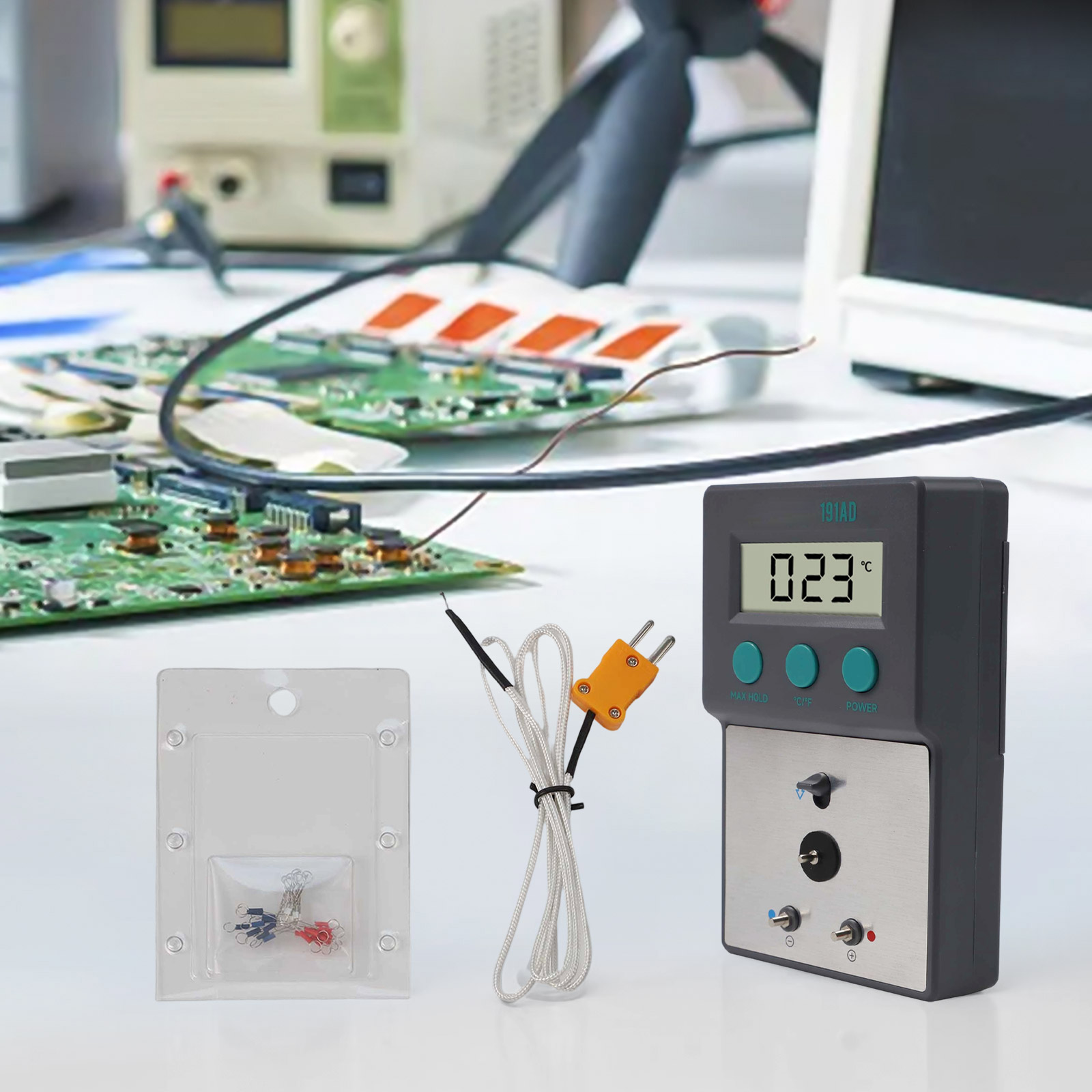 مقياس حرارة رأس مكواة اللحام L - مراجعة Soldering Iron Temperature Probe وسعره