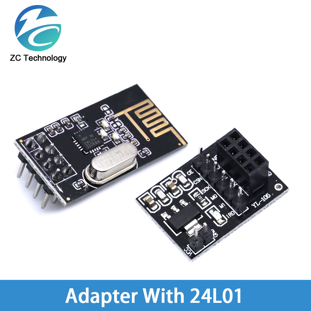 NRF24L01 + 2.4G وحدة نقل البيا - مراجعة Nrf24L01 وسعره