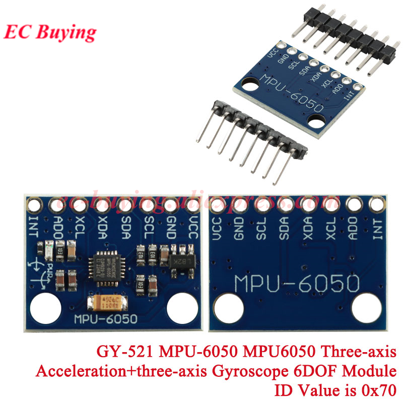 1-10 قطعة GY-521 MPU-6050 MPU6 - مراجعة Mpu6050 وسعره