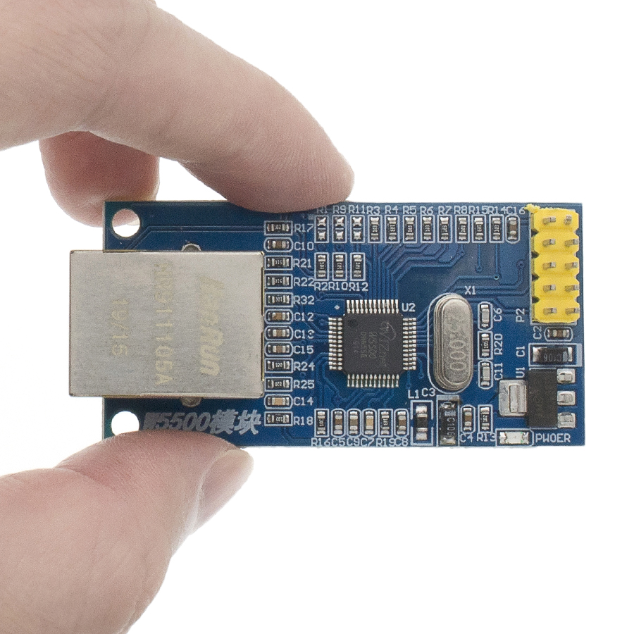 وحدة إيثرنت W5500 ، برنامج شبك - مراجعة Ethernet W5500 وسعره