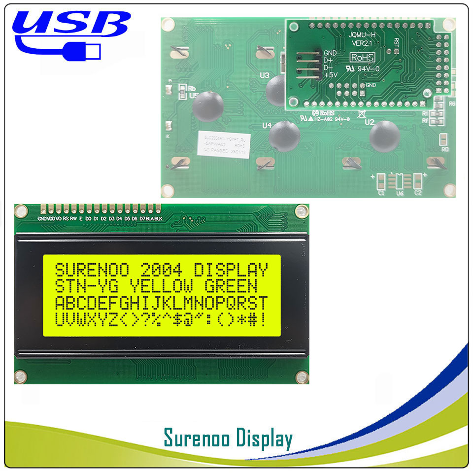 شاشة عرض LCD Surenoo LCD2USB U - مراجعة Lcd 1602 وسعره