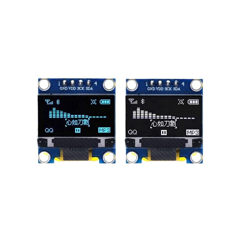 شاشة OLED مقاس 0.96 بوصة بدقة  - مراجعة Ssd1306 وسعره