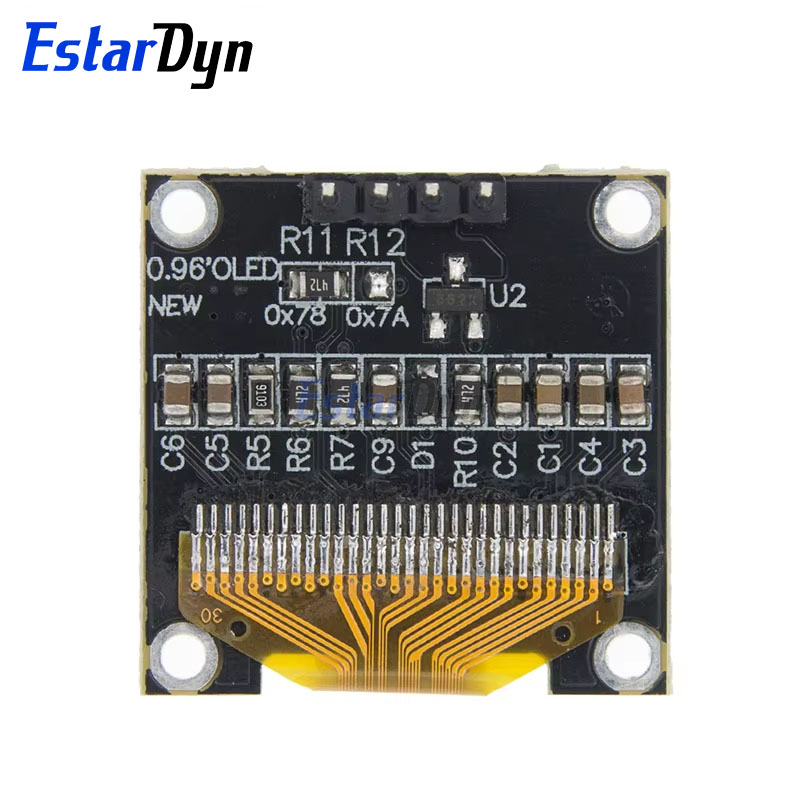 شاشة عرض OLED مقاس 0.96 بوصة ب - مراجعة Ssd1306 وسعره