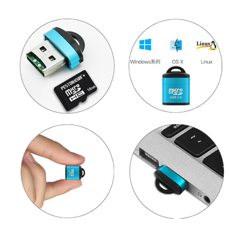قارئ بطاقات الذاكرة USB صغير M - مراجعة Sd Card Module وسعره