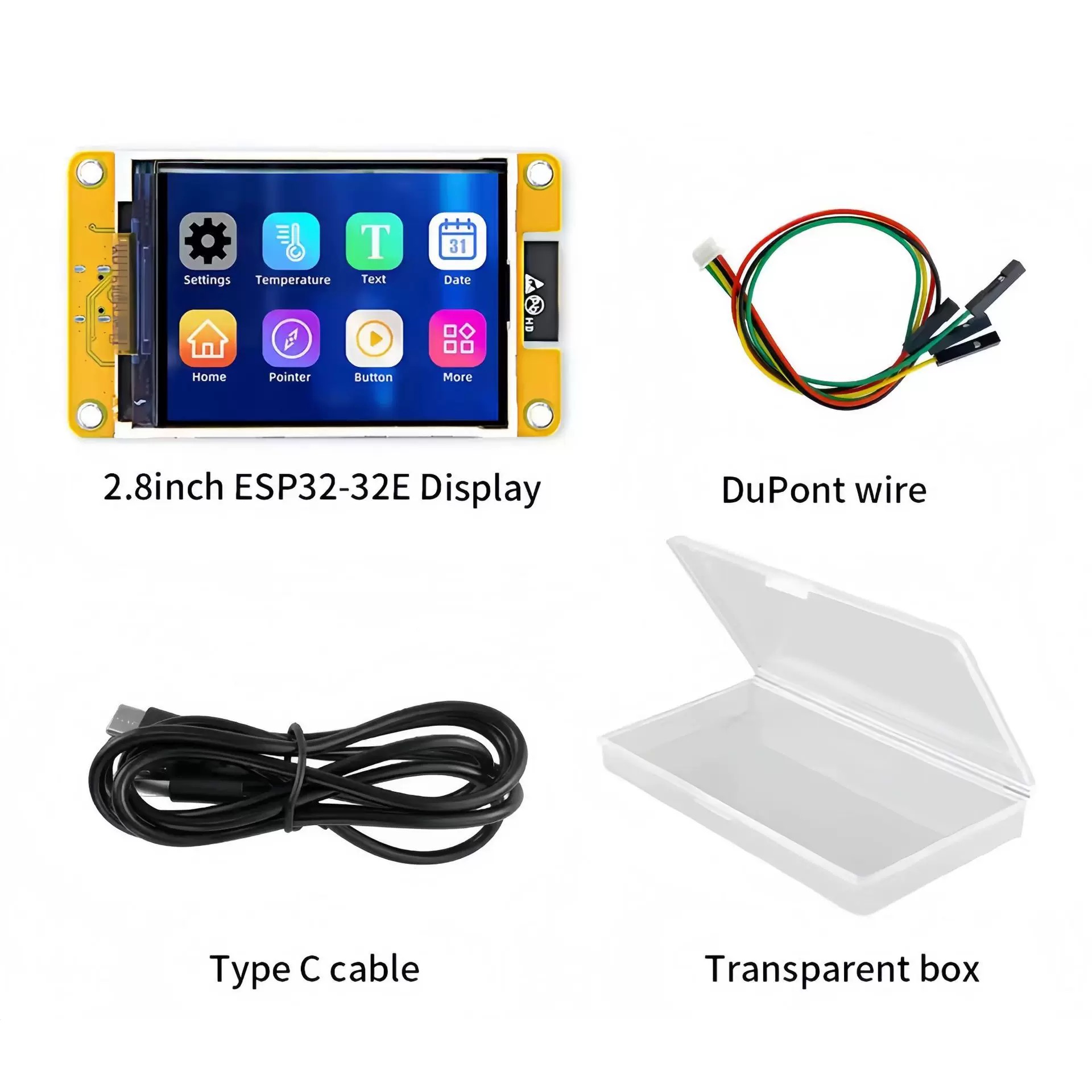 لوحة تطوير ESP32 مع واي فاي وب - مراجعة Tft Display 2.4 وسعره