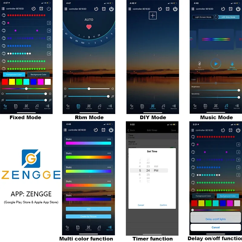 وحدة تحكم الموسيقى بلوتوث للضو - مراجعة Ws2812B Strip 5V وسعره