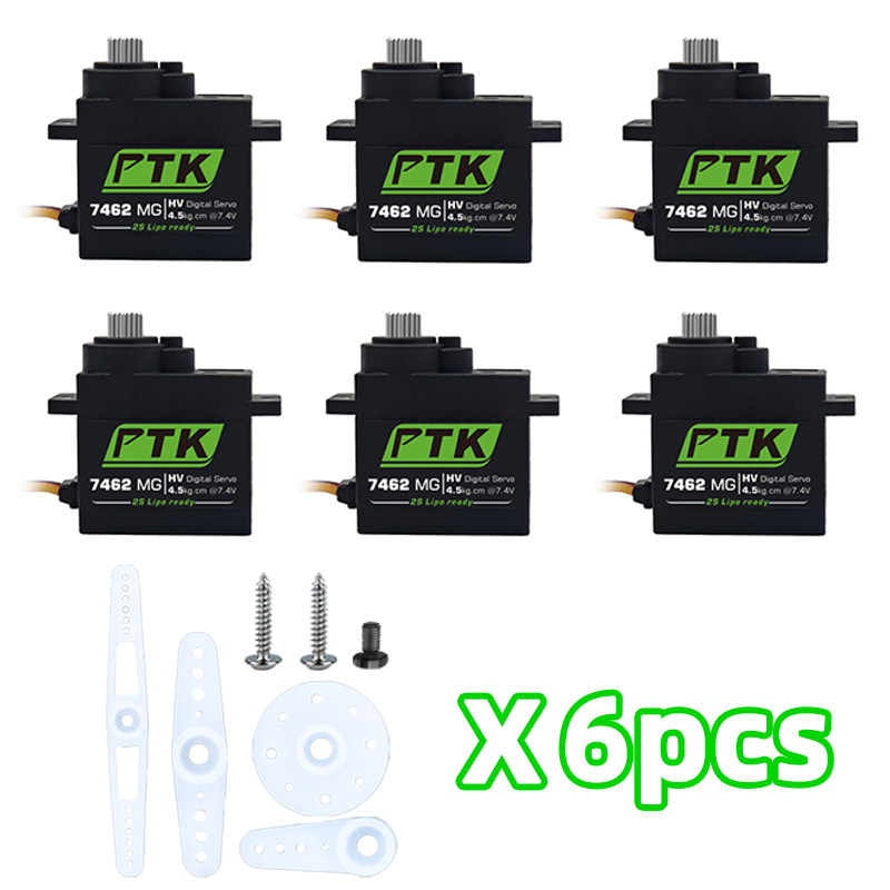 PTK 7462W MG ميتال جير 9 جرام  - مراجعة Servo Sg90 وسعره