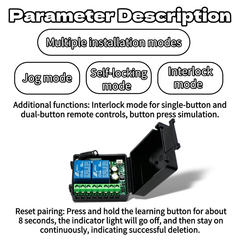 وحدة ريلاي لاسلكية بتردد 433.9 - مراجعة Joystick Module وسعره