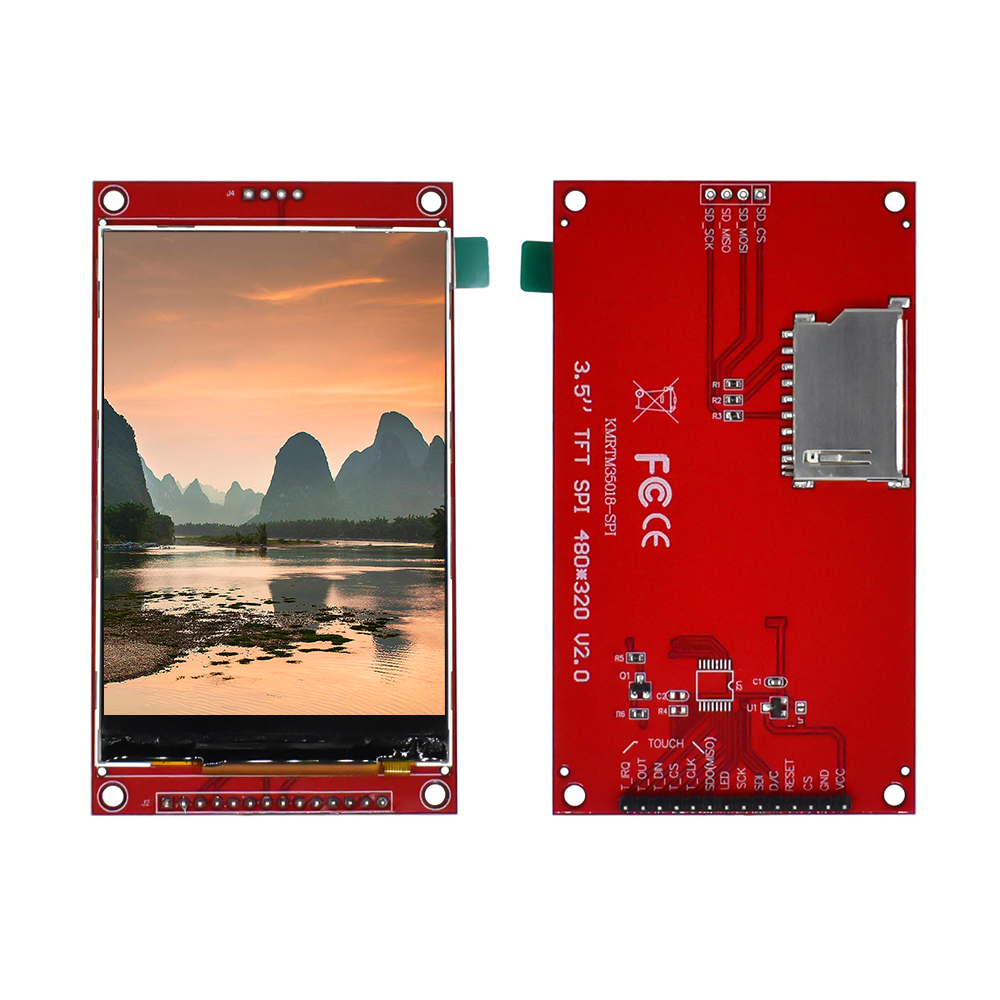 3.5 بوصة TFT وحدة LCD مع لوحة  - مراجعة Tft Display 2.4 وسعره