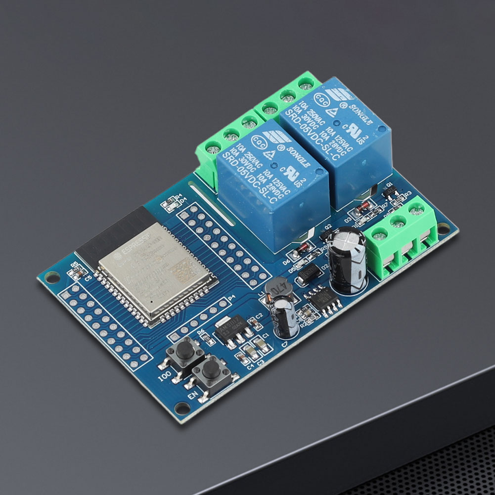 ESP32 WIFI بلوتوث متوافق BLE و - مراجعة Relay Module 1 Channel وسعره