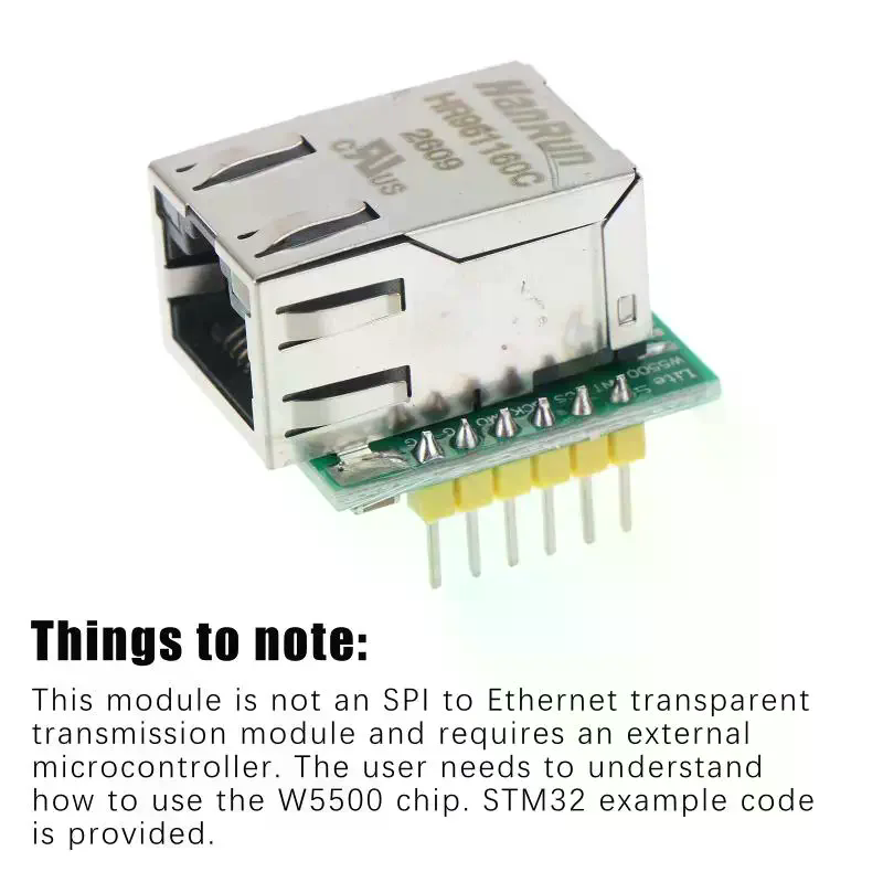إلكترونيكس USR-ES1 شريحة W5500 - مراجعة Ethernet W5500 وسعره
