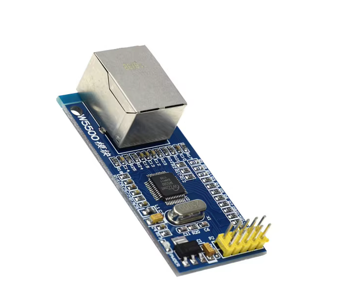 1 قطعة وحدات شبكة إيثرنت W5500 - مراجعة Ethernet W5500 وسعره