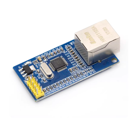 1 قطعة وحدات شبكة إيثرنت W5500 - مراجعة Ethernet W5500 وسعره