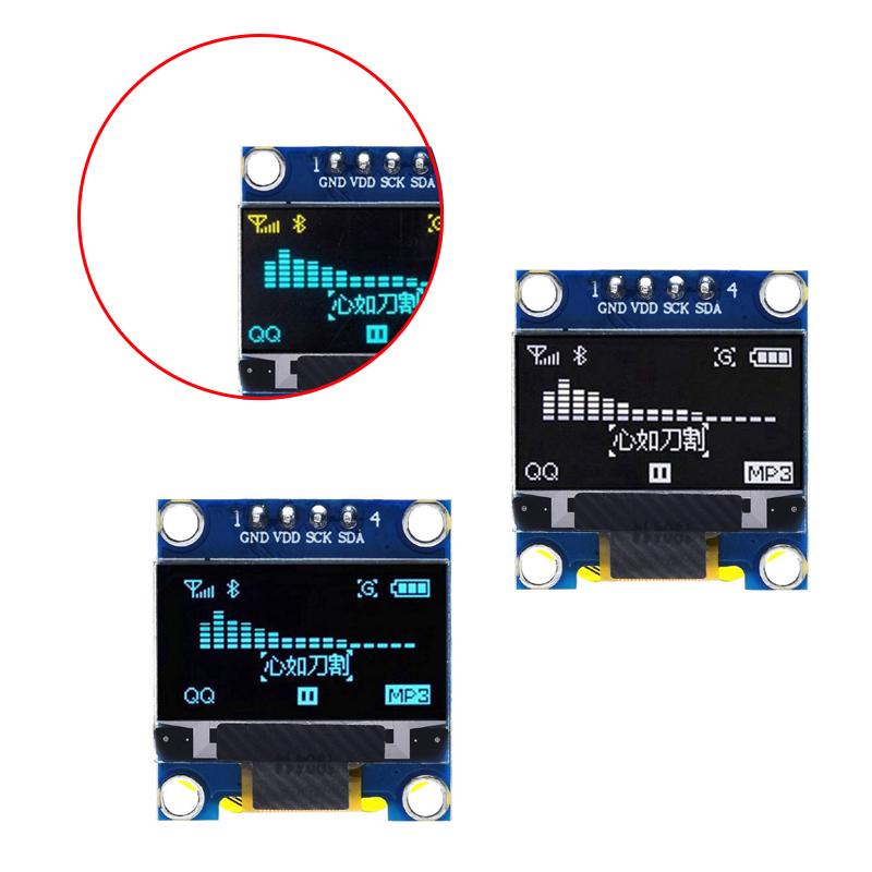 شاشة OLED من نوع SSD1306 مقاس  - مراجعة Ssd1306 وسعره