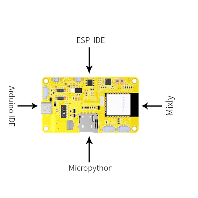 لوحة تطوير ESP32 LVGL مع واجهة - مراجعة Tft Display 2.4 وسعره