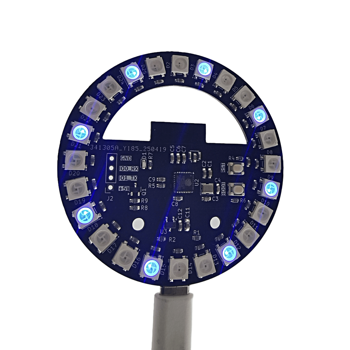 WLED ESP32-C3 مجلس التنمية ضوء - مراجعة Ws2812B وسعره