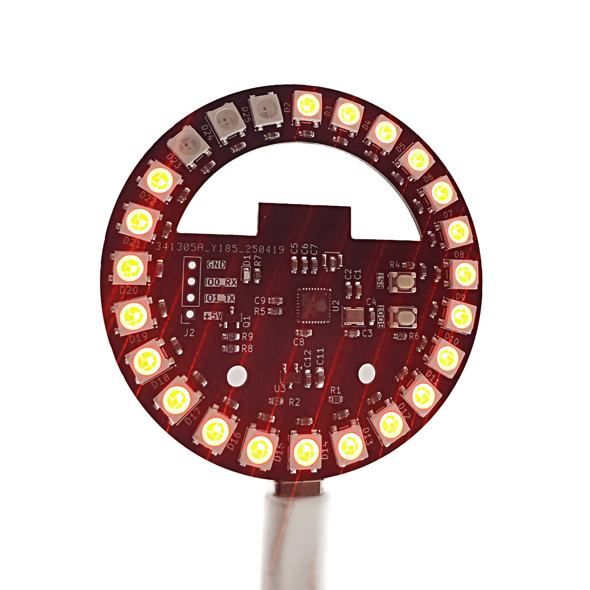 WLED ESP32-C3 مجلس التنمية ضوء - مراجعة Ws2812B وسعره