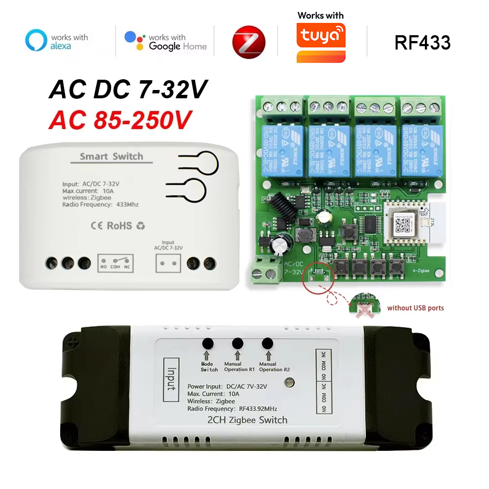 مفتاح زيجبي ذكي للتحكم باللمس  - مراجعة Relay Module 1 Channel وسعره