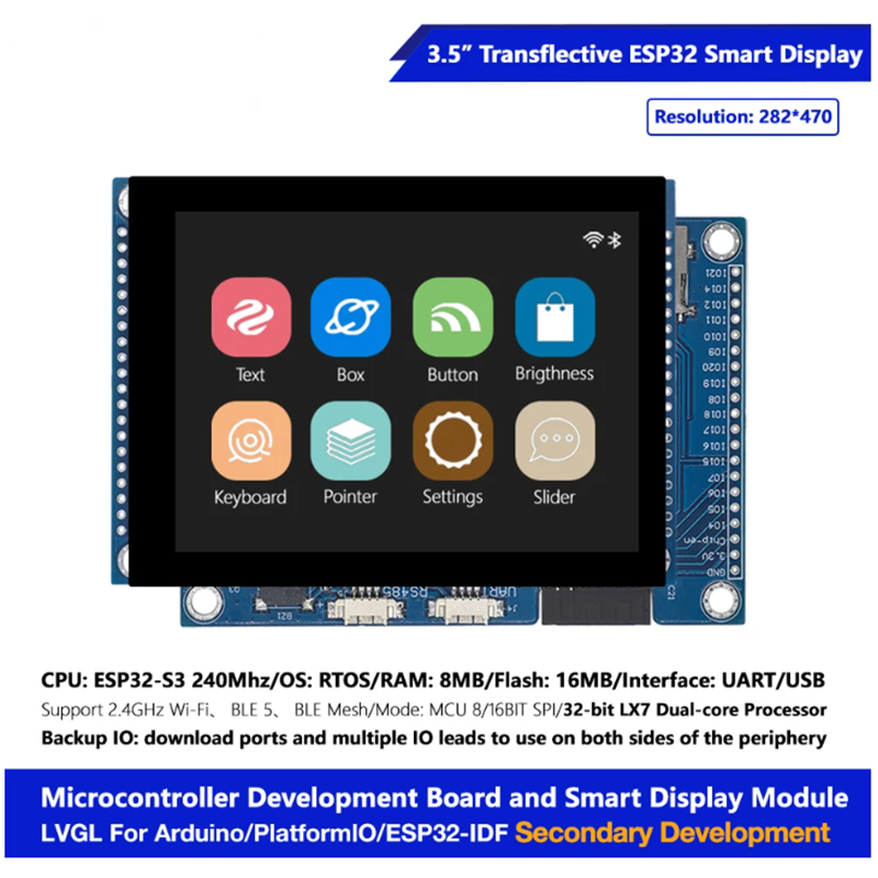 3.5 بوصة Transflective TFT LCD - مراجعة Ssd1306 وسعره