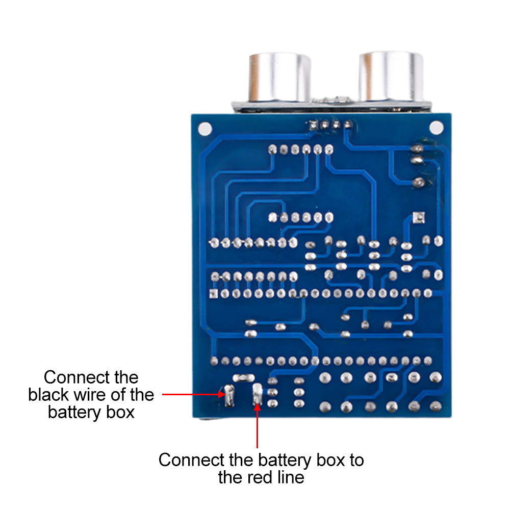 طقم إنذار بالموجات فوق الصوتية - مراجعة Ultrasonic Sensor Hc-Sr04 وسعره